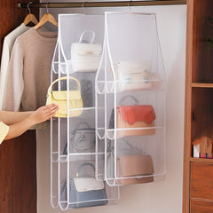 Hanging Handbag Purse Organizer for Closet Storage