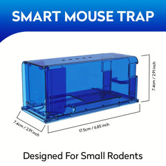 Humane Mouse Trap Live Catch Indoor Outdoor Durable No Harm To Mice Rats