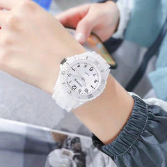 Colorful Student's Pointer Silicone Quartz Watch