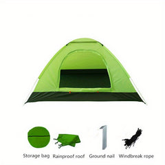 1pc Auto Tent Windproof Rainproof Quick Opening For Camping