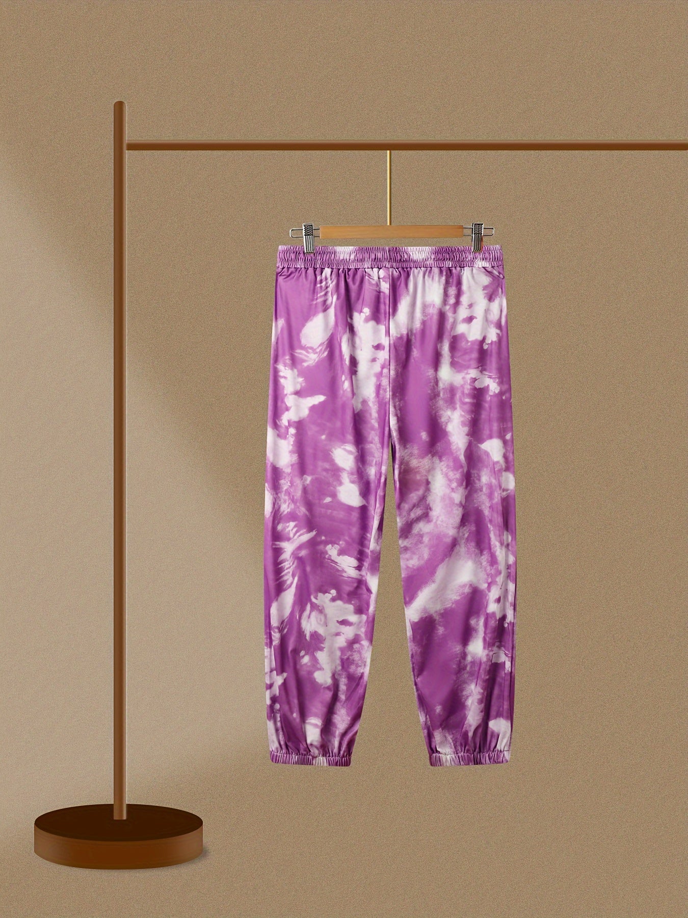  Tie Dye Drawstring Jogger Trousers
