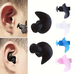 Waterproof Silicone Soft Earplugs for Swimming