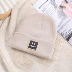 Stylish XS Label Knitted Hat
