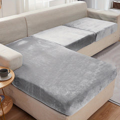 European Style Velvet Sofa Slipcover Stretchable All Inclusive Sofa Cover