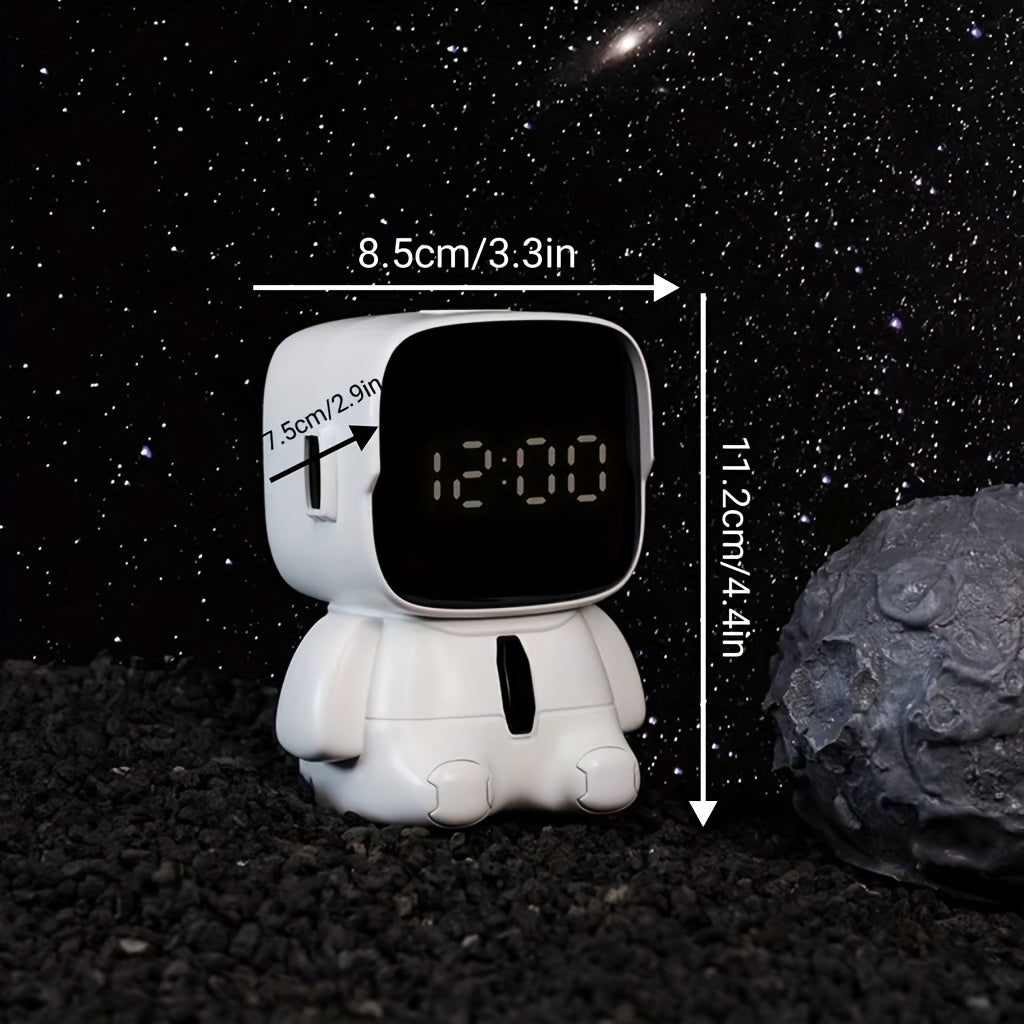 Big Head Smart Robot Alarm Clock For Kids