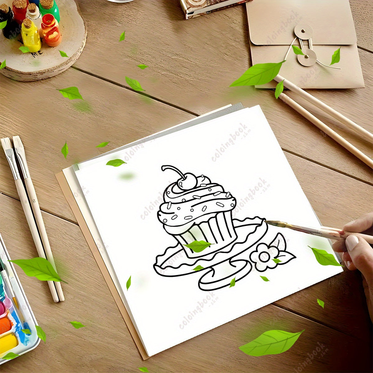 LZX Upgraded Deluxe Thickened Paper Coloring Book - 22 Pages