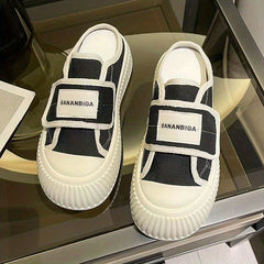 Women's Slip-On Platform Mule Sneakers