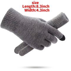 Winter Thermal Touch Screen Coldproof Gloves Teddy Chunky Knit