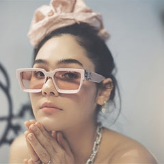 Square Sunglasses Gradient Glasses for Driving UV400