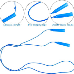 Adjustable Plastic Jump Rope For Kids Outdoor Fun
