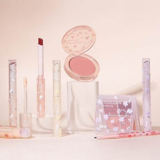 8pcs Makeup Kit Lipstick Concealer Eyeshadow Eyebrow Pen Blush Set