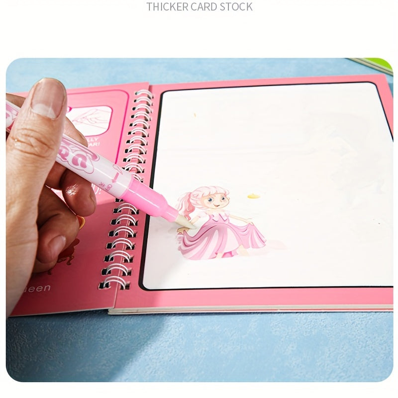 Reusable Water Painting Book for Kids - Fun and Educational Gift