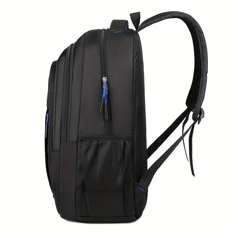 Large Capacity Laptop Backpack Durable Nylon School Travel Bag