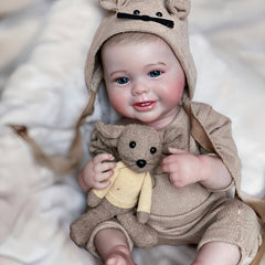 Waterproof Smiling Boy Reborn Dolls - Perfect for Birthday