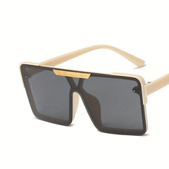 Y2K Vintage Square Sunglasses Sun Protection