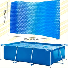 Solar Pool Cover for Inground Above Ground Pools Heavy Duty Bubble