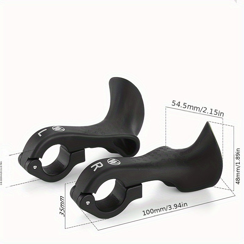 Mountain Bike Fluorescent Hand Grip 2pcs