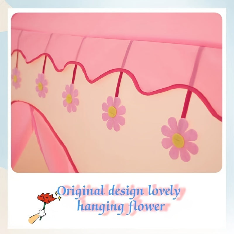 Kids Indoor Play House Field Grid Baby Room Tent Oxford Cloth Toy House