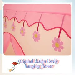 Kids Indoor Play House Field Grid Baby Room Tent Oxford Cloth Toy House