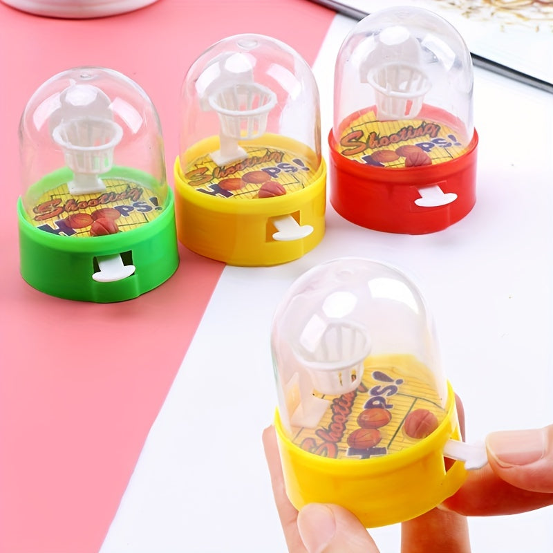 5pcs Mini Basketball Games For Kids Party Favors Handheld Basketball Game