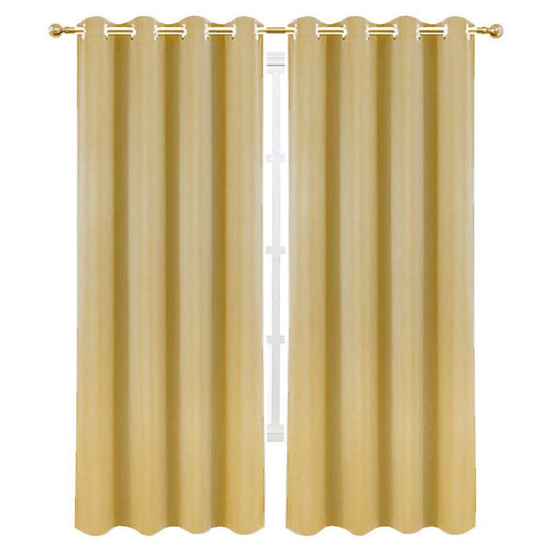 Blackout Curtain Thermal Insulated Room Darkening Study Bedroom