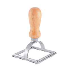 Long Handle Pasta Wheel Durable Zinc Alloy Ravioli for Kitchen and Home