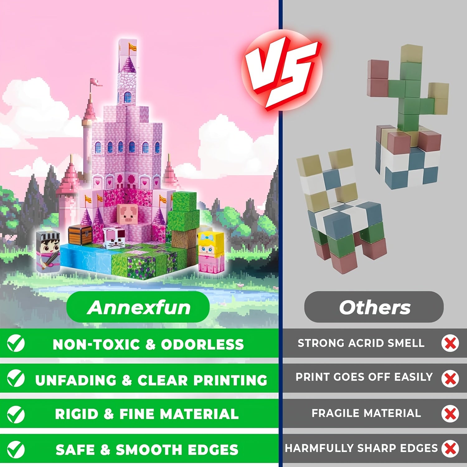 Princess Castle Garden DIY Creative World Building Toy