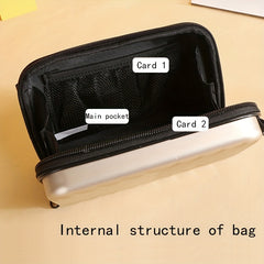 Waterproof Geometric Crossbody Bag with Strap Women's Shoulder Handbag