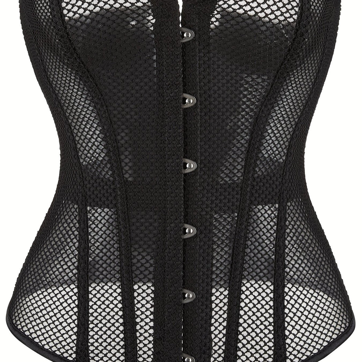 Tummy Control Strapless Corset Top Lace Up Shaping Underwear