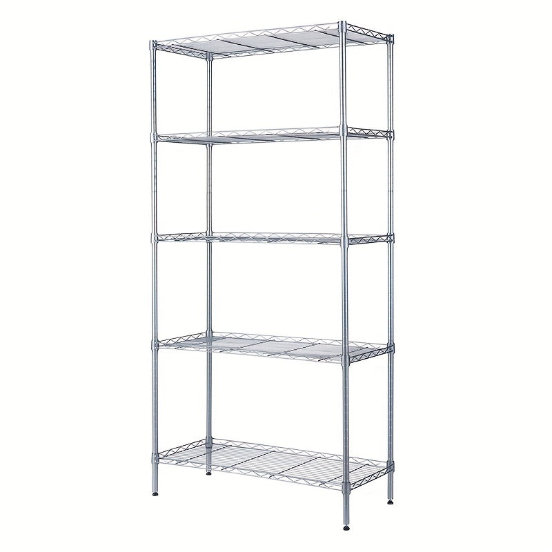 Heavy Duty 5 Layer Kitchen Storage Rack with Adjustable Shelves