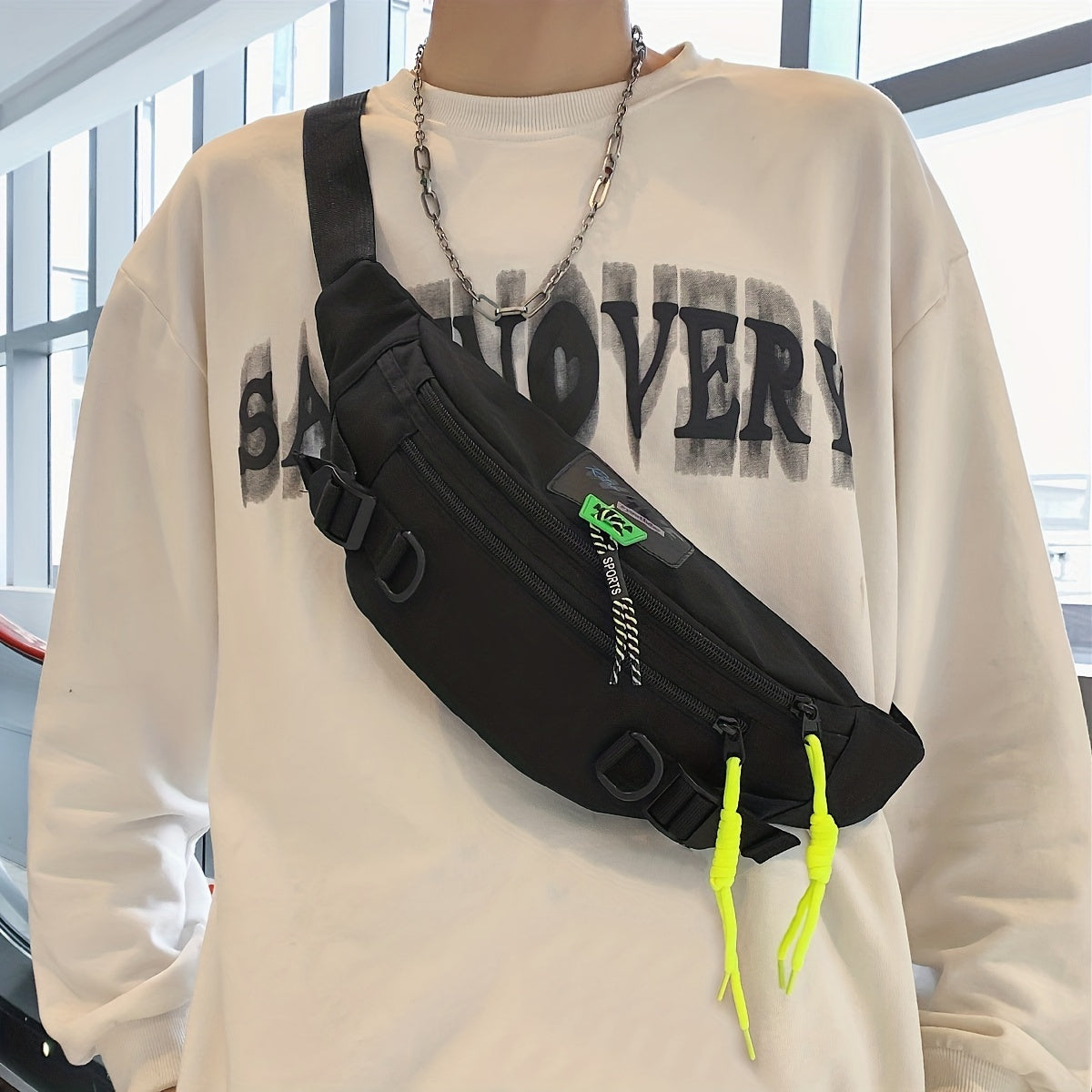 Stylish Zipper Crossbody Bag for Women
