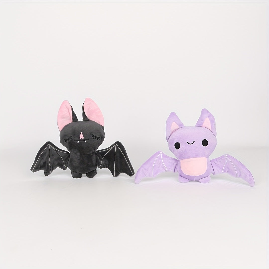 Mini Bat Plush Toy Purple Halloween Decor