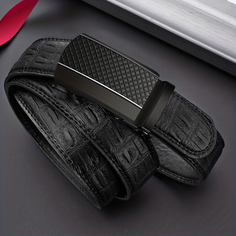 Men's Buckle Belt for Outdoor Party Business