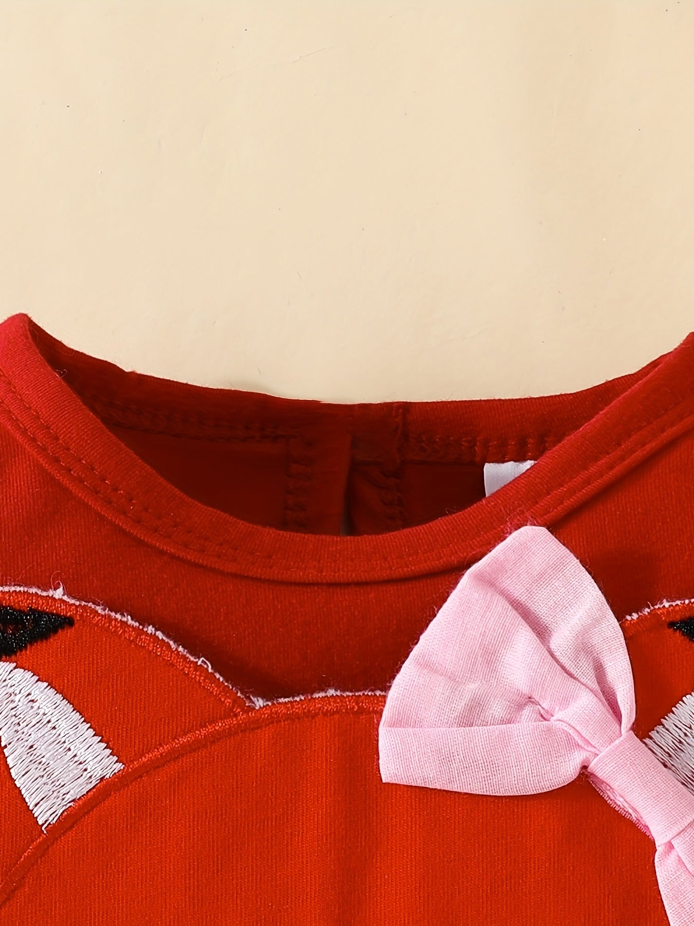 2pcs Baby Girls Fox Graphic Long Sleeve Dress & Headband Bundle
