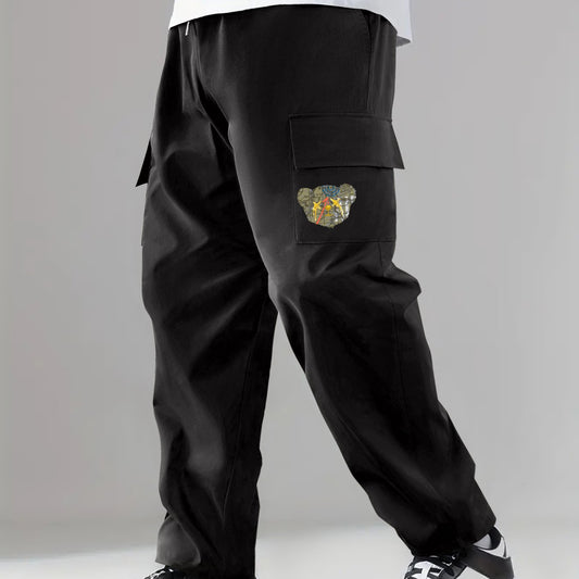 Classic Cargo Pants Men's Casual Loose Fit Joggers Spring Summer