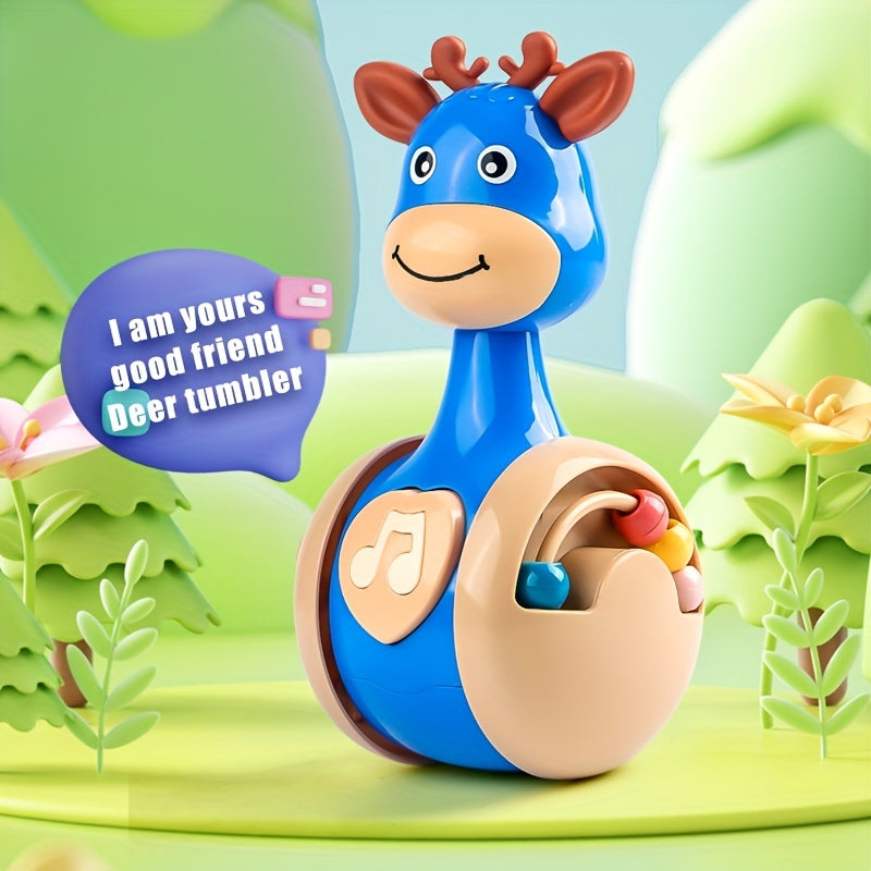 Educational 6-12M Baby Tumbler Toy for Learning to Climb