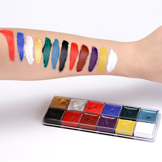 Waterproof Face Body Paint Halloween Cosplay