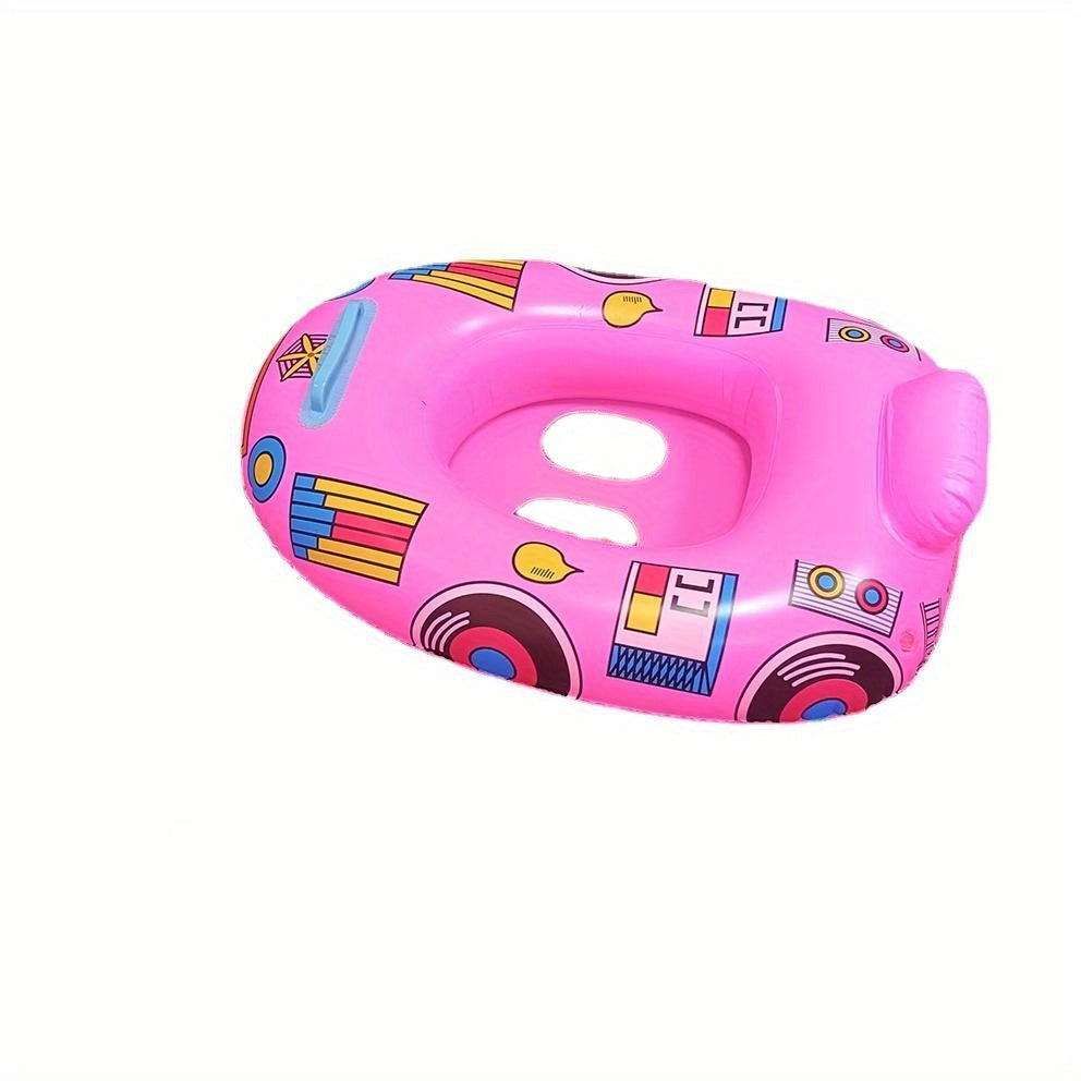 Inflatable Car Rafts Swimming Float with Seat and Handle