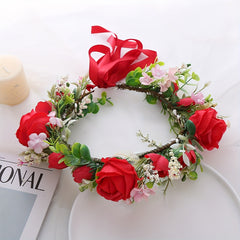 Children's Flower Wreath Hair Accessory for Wedding Party