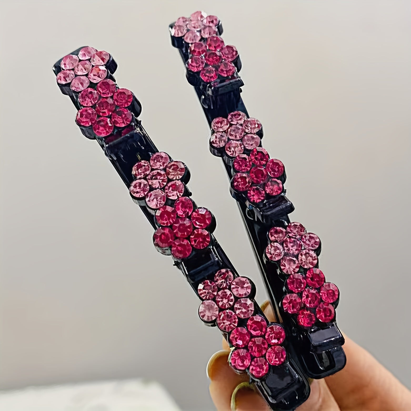 4pcs Flower Hair Clip Bangs Duckbill Clip Hair Accessories