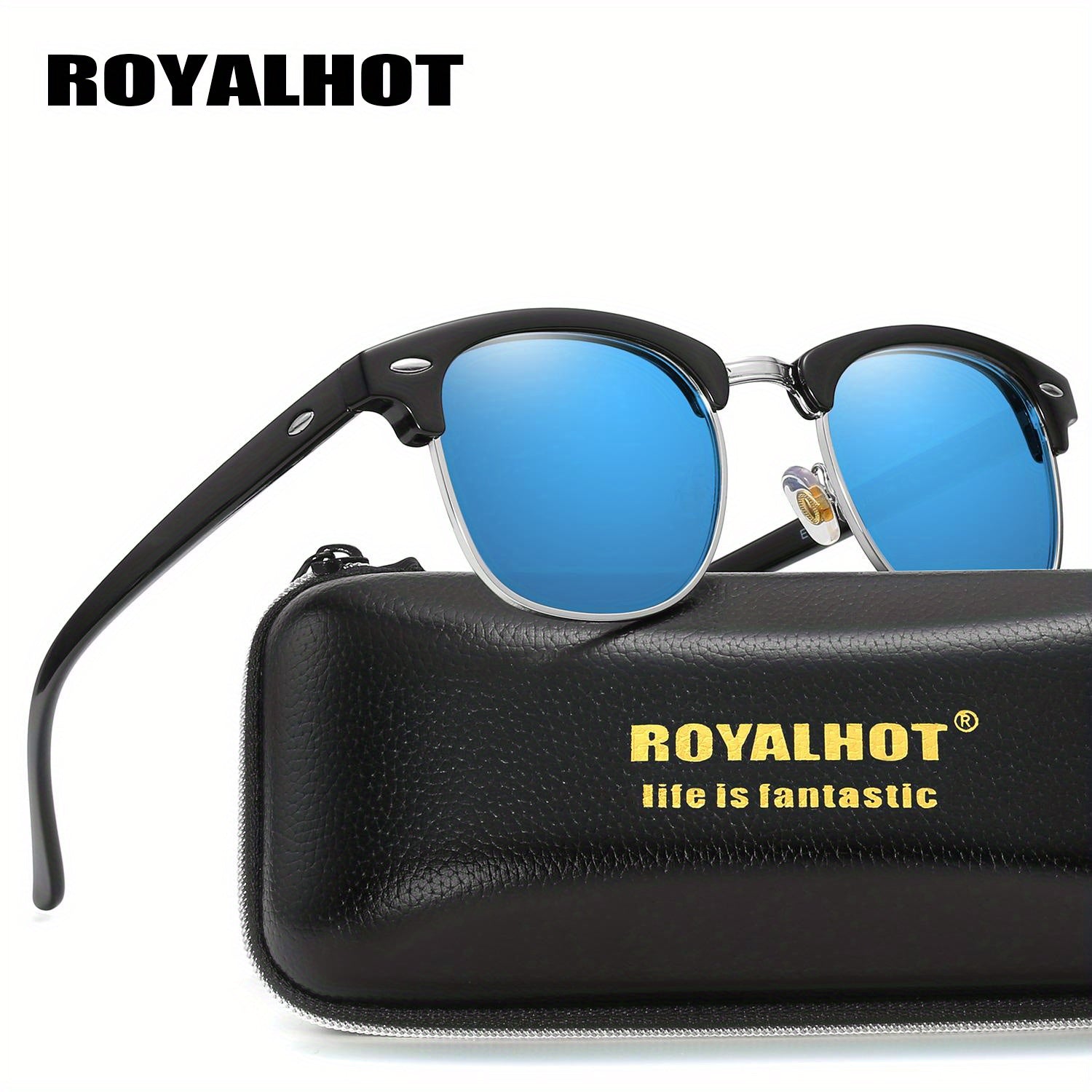 RoyalHot Square Polarized Sunglasses