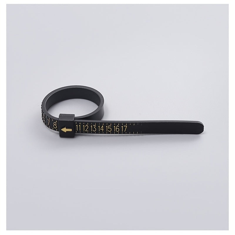Ring Sizer Measuring Set Gauge Measure Tool Jewelry Sizing Tools 1-17 Rings Size