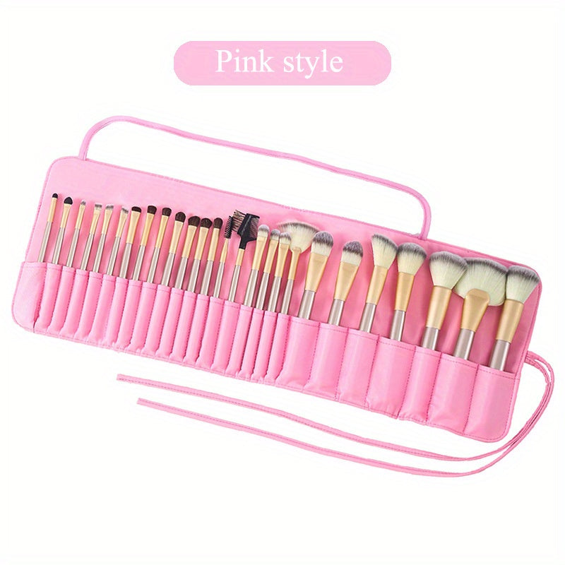 Travel Makeup Brush Case 26 Slots Organizer