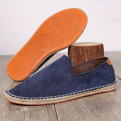 Men's No Tie Slip On Loafers Casual Walking Shoes