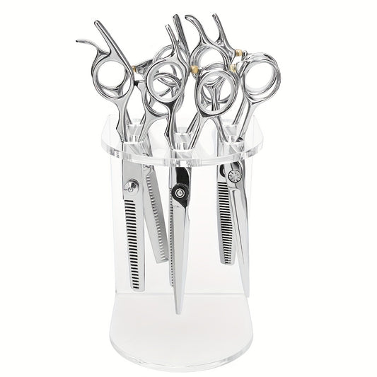 Acrylic Scissors Holder Transparent Salon Scissors Holder Rack