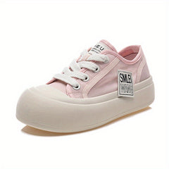 Women's Stylish Big Head Flat Shoes Thick Bottom Sports Shoes