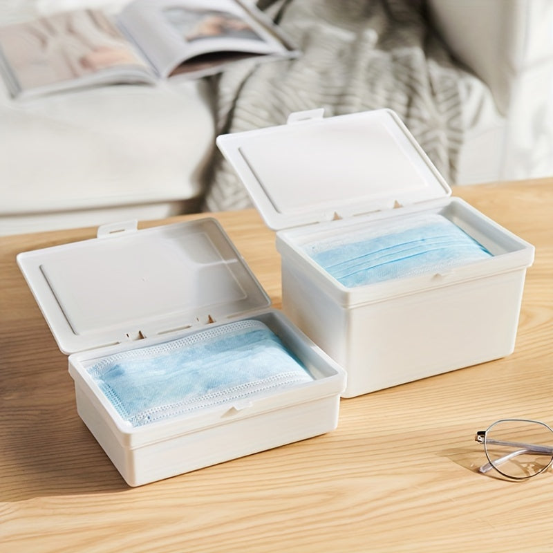 1PC Household Drawer Storage Box Stationery Sorting Box Mask Storage Case