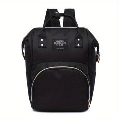 Stylish Canvas Backpack for Traveling with Baby Bottles