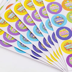 Creative Encouragement Stickers for Teachers