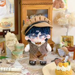 Detective Style Outfit for 7.87 inch Doll Star Figure Boy Ensemble DIY Toy